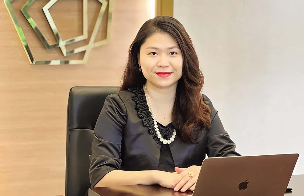 Ba Luong Tu Anh Tong Giam doc Cong ty TNHH Nodex Asia