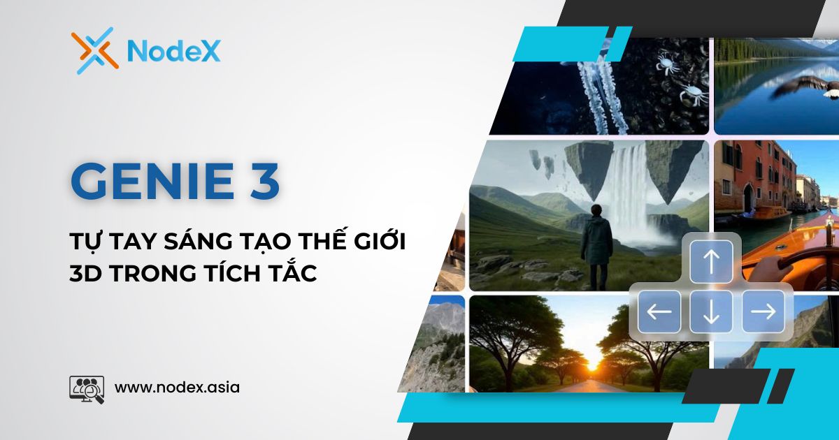 Genie 3: Tự Tay Sáng Tạo Thế Giới 3D Trong Tích Tắc