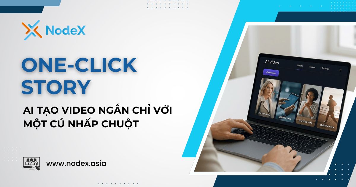 One-Click Story: AI Tạo Video Ngắn Chỉ Với Một Cú Nhấp Chuột